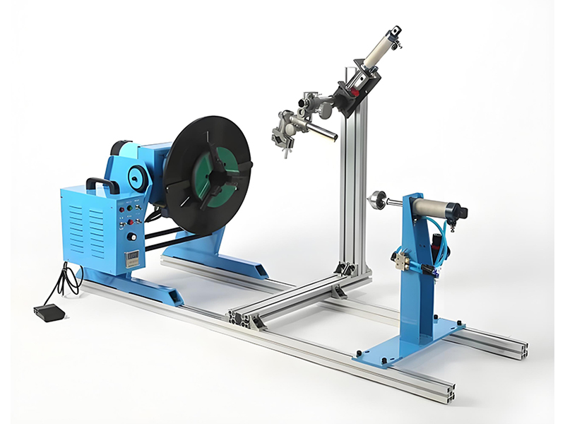 Flange nozzle automatic welding